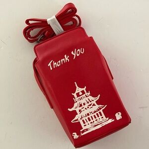 Chinese food take out container purse NEW